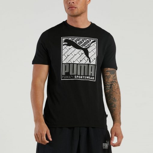 Tricou Puma Cat Box