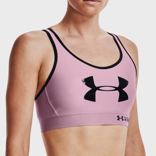 Bustiera Under Armour Mid Keyhole Graphic W