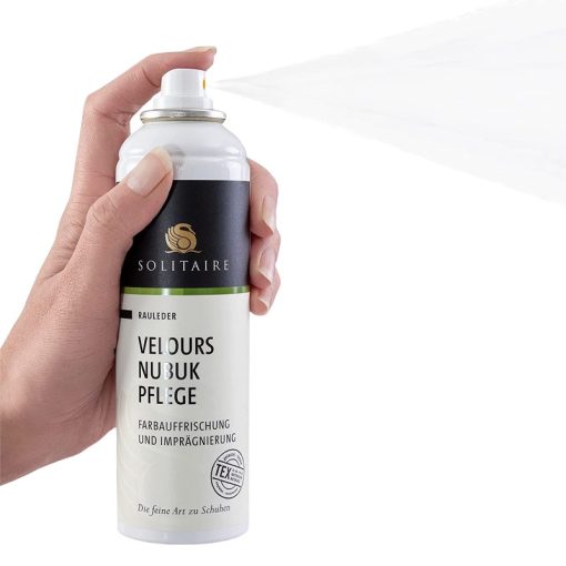 Spray Solitaire Pentru Piele Nabuc Maro