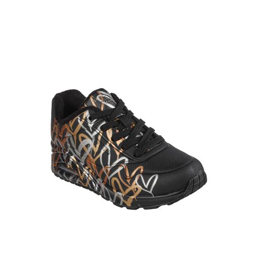 Pantofi Sport Skechers Uno Metallic Love W