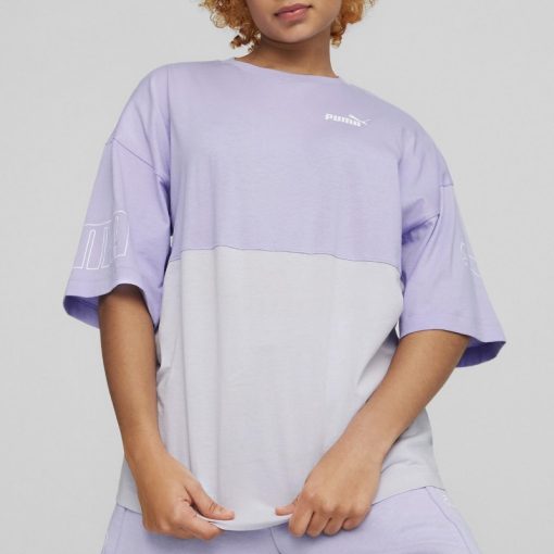 Tricou Puma Power Colorblock W