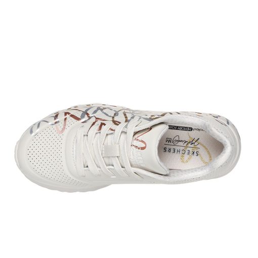 Pantofi Sport Skechers Uno Lite Metallic Love JR