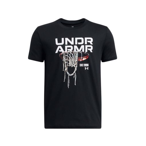 Tricou Under Armour Hoops Net JR
