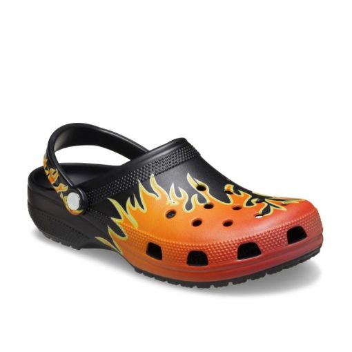 Saboti Crocs Classic Flames
