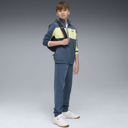 Trening Puma Colorblock Poly JR